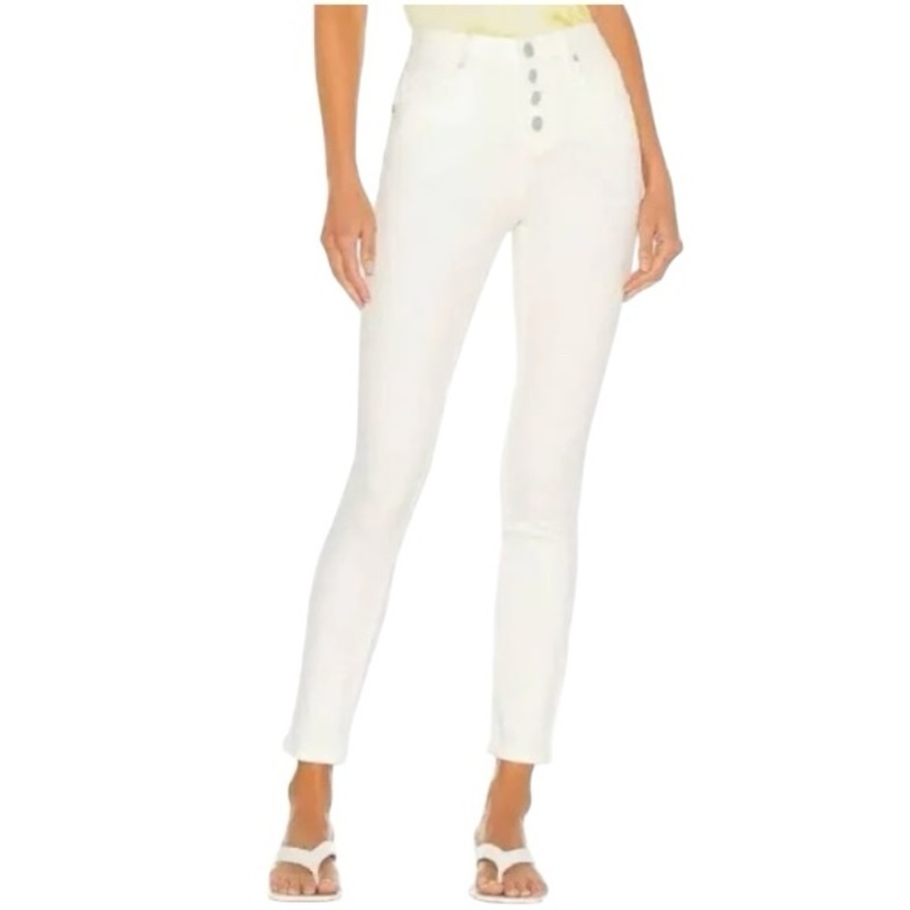 Blank NYC The Great Jones High-Rise Skinny Jean Vodka Soda White Size 24